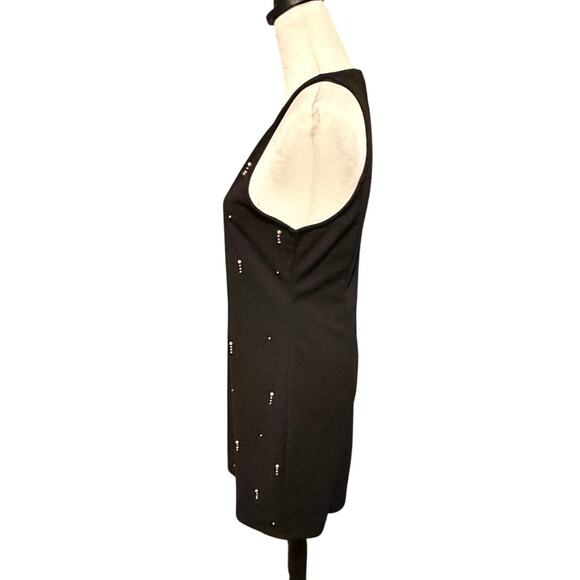 Express Women's Dress Black Sleeveless Medium - Picture 2 of 4
